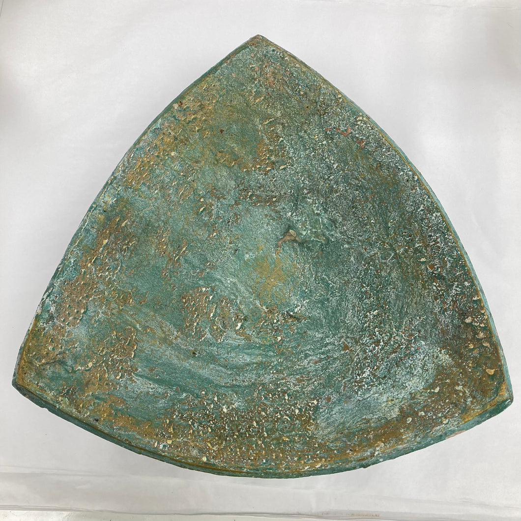 Large Triangular Dish