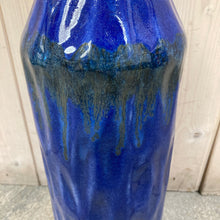 Load image into Gallery viewer, Large Bottle Vase ( Blue)
