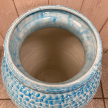 Load image into Gallery viewer, Decorative Blue Urn
