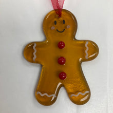 Load image into Gallery viewer, Christmas Gingerbread Boy, Tree Hanging
