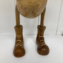 Load image into Gallery viewer, Wooden Ducks in Boots
