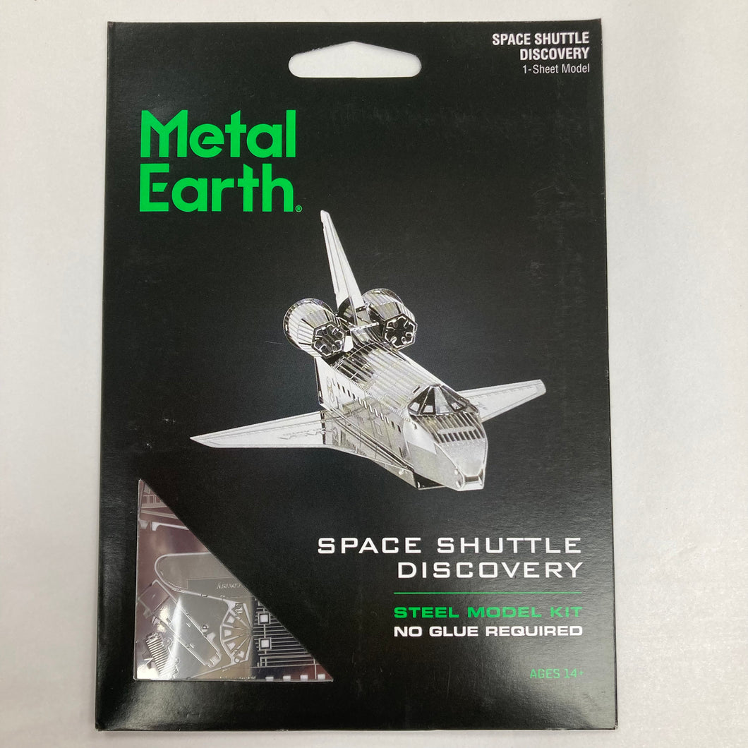 3D Metal Earth Model Kit:  Space Shuttle Discovery