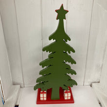 Load image into Gallery viewer, Small Xmas Tree with ladder and santas
