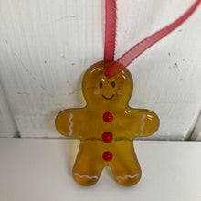 Load image into Gallery viewer, Christmas Gingerbread Boy, Tree Hanging
