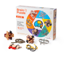 Load image into Gallery viewer, Brain Puzzles (Set of 6)
