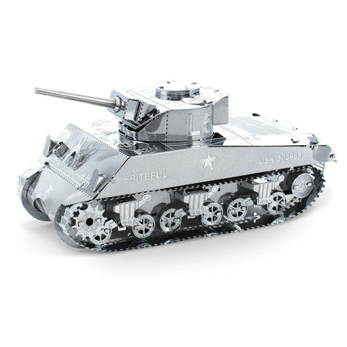 3D Metal Earth Model Kit:  Sherman Tank - The Coast Office