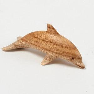 Miniature Wooden Dolphin - The Coast Office