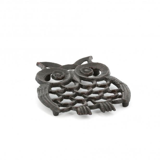 Cast Iron Owl Trivet - The Coast Office