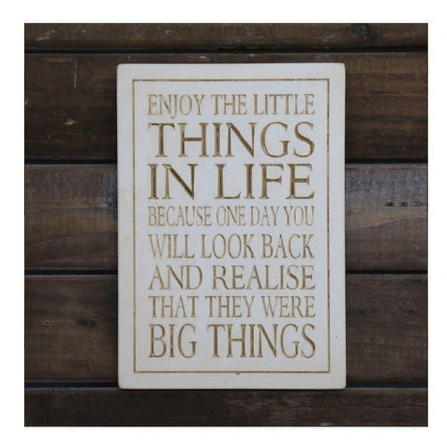 Enjoy the Little things - The Coast Office