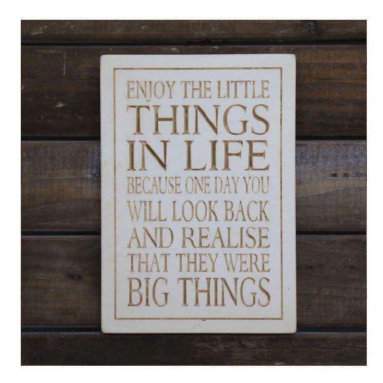 Enjoy the Little things - The Coast Office